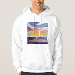 Evening seascape hoodie