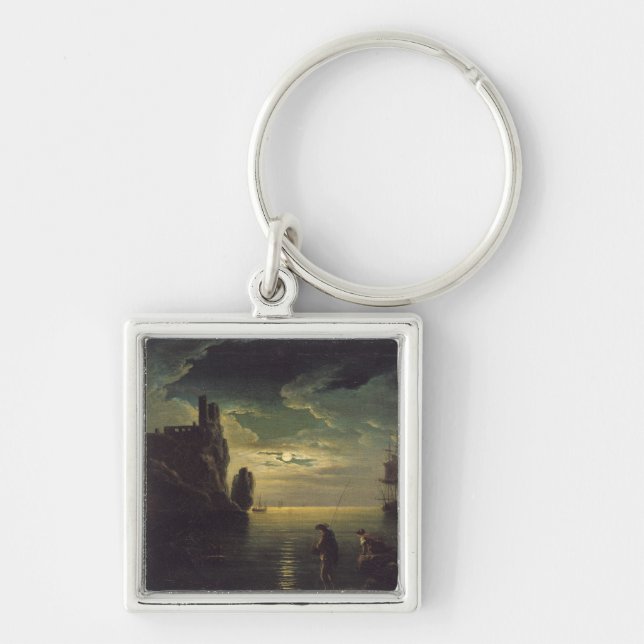 Evening Seascape Keychain (Front)