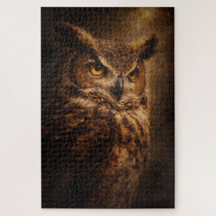 Evening Sentinel   Owl Art   Puzzle