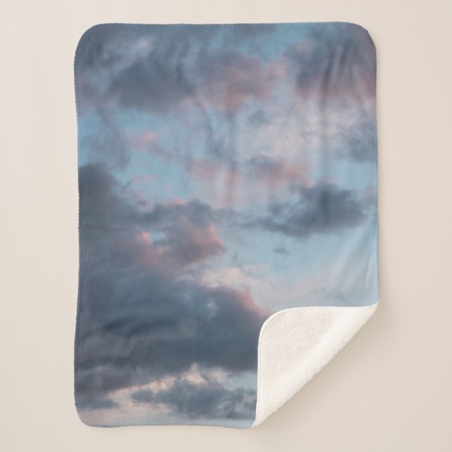 Evening Sherpa Blanket (Front)
