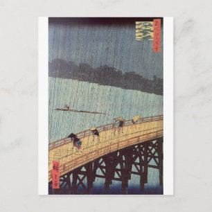 Evening Shower at Atake Postcard