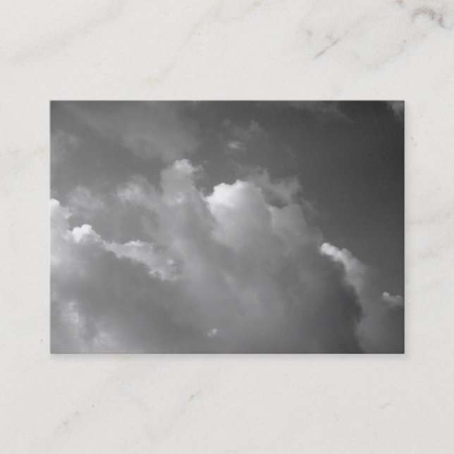 Evening Sky Business Card (Front)