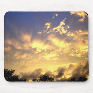 evening smoke mouse pad