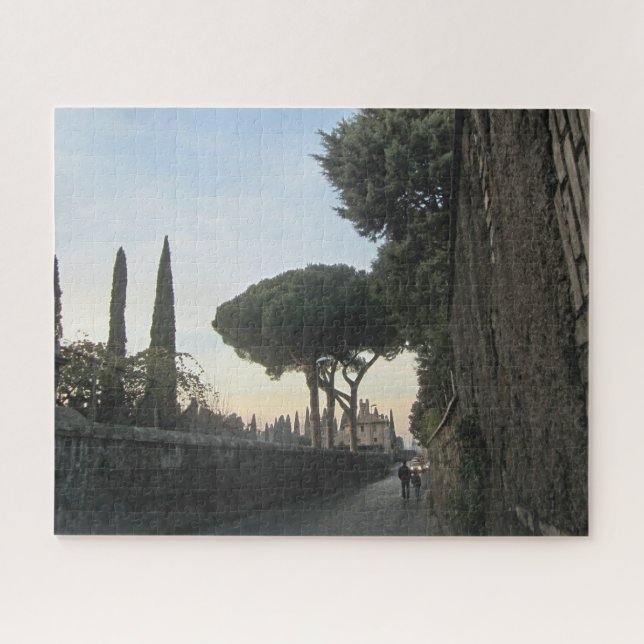 Evening Stroll on the Appian Way Jigsaw Puzzle (Horizontal)