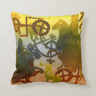 Evening Throw Pillow