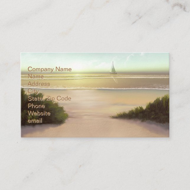 Evening Tide Business Card (Front)