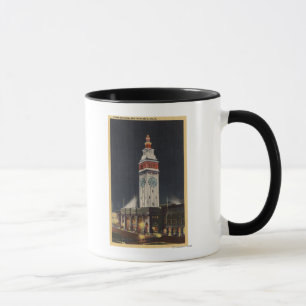 Evening View of Ferry Building Mug