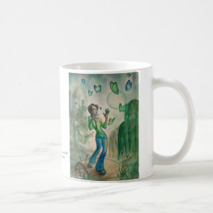 Evening With Butterflies Coffee Mug
