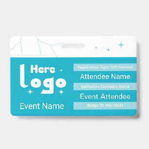 Event Badge Template