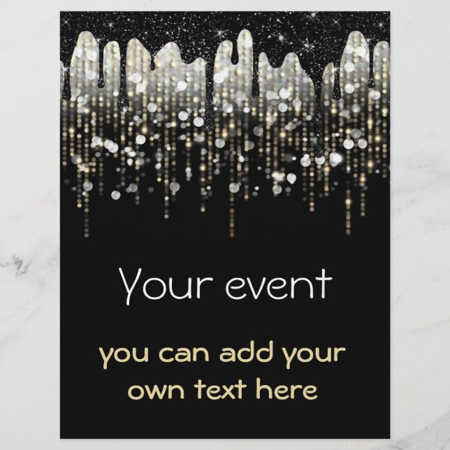 event celebration party flyer (Front)