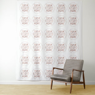 Event Custom Logo Step And Repeat Backdrop Tapestry