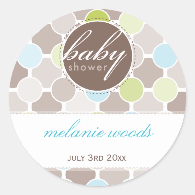 EVENT DECORATIVE STICKER :: fizzy spots 5 (Front)