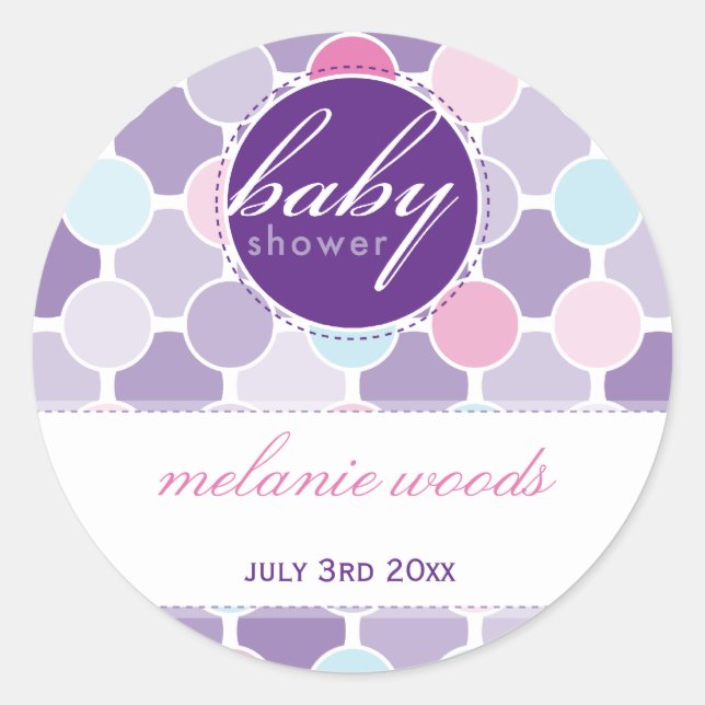 EVENT DECORATIVE STICKER :: fizzy spots 7 (Front)