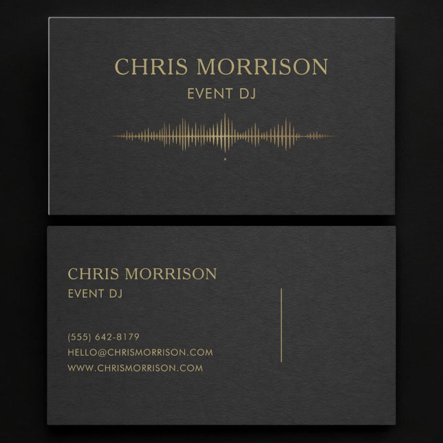 Event DJ Business Card (Creator Uploaded)