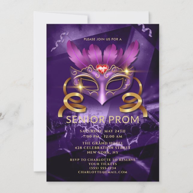 Event Gala Party Invitation (Front)