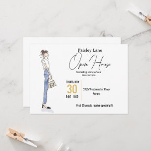 Event Invitation for open house or other