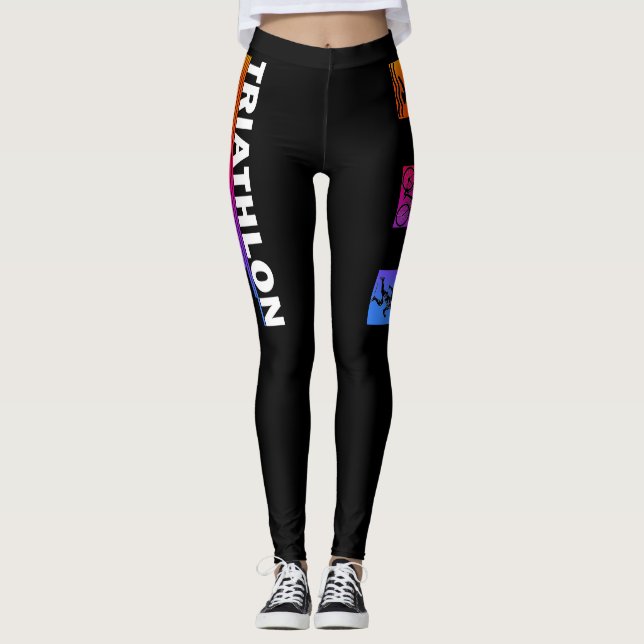 EVENT LEGGINGS/50-100/ Triathlon Leggings (Front)