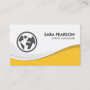 Event Manager Marketing Promotions Business Card