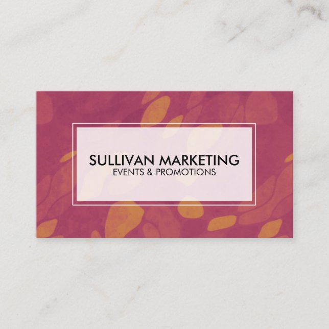 Event Organizer Party Planner Business Card (Front)