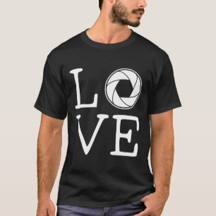Event Photographer Photography Staff Love Photosho T-Shirt