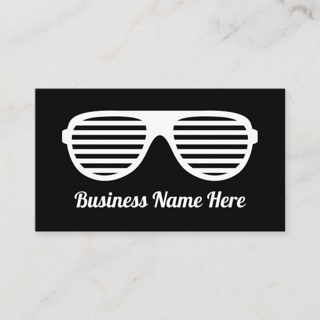 Event planner custom party business card template (Front)