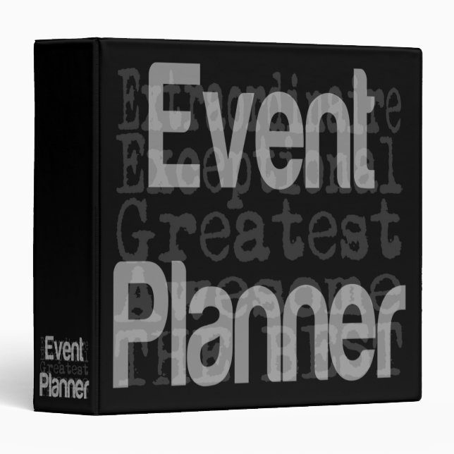 Event Planner Extraordinaire Binder (Front/Spine)