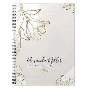 Event Planning Business Personalized Notebook