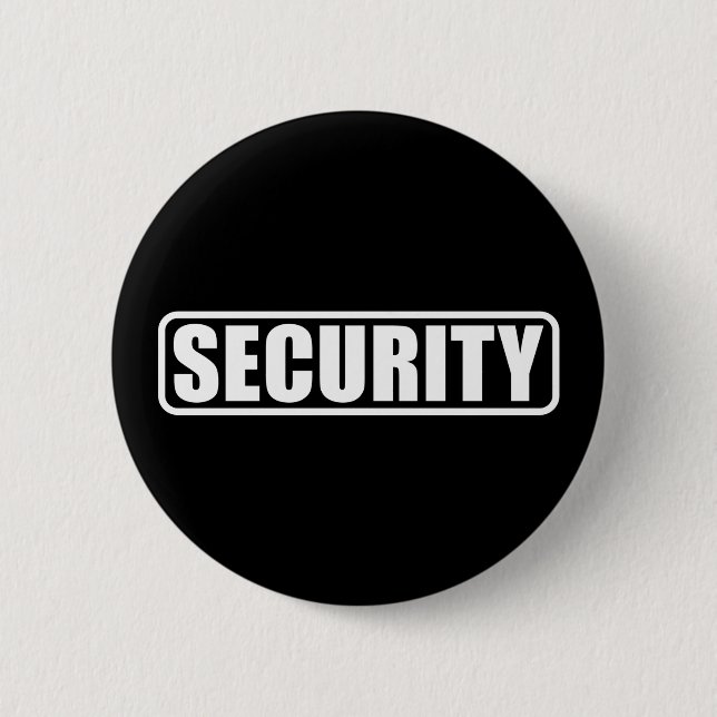 Event Security Crew 2 Inch Round Button (Front)