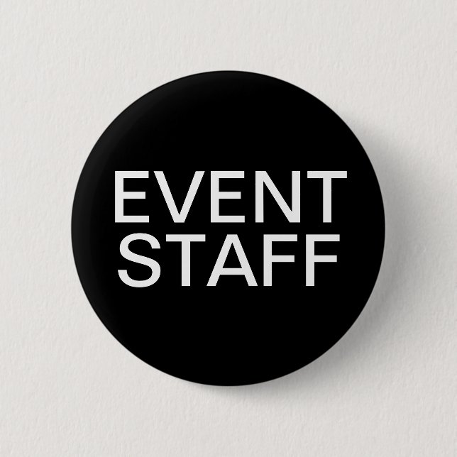 Event Staff 2 Inch Round Button (Front)