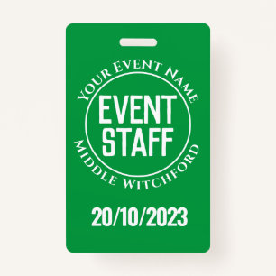 Event Staff Badge