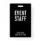 Event Staff Black All Access Pass