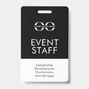 Event Staff ID Badge