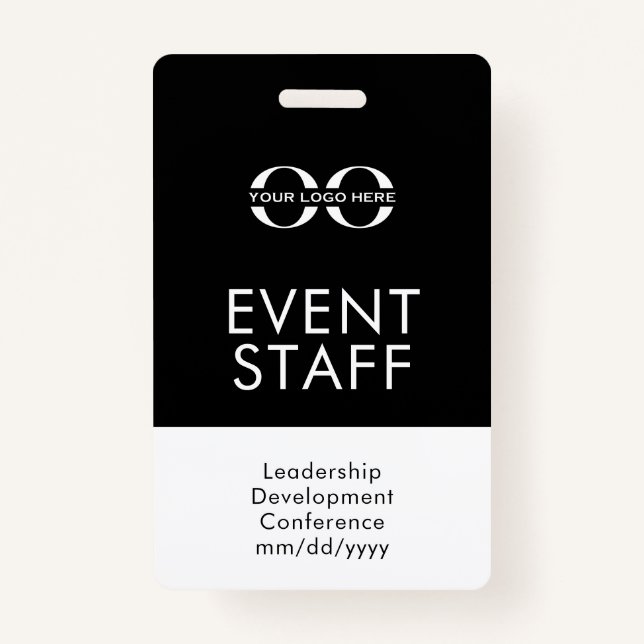 Event Staff ID Badge (Front)