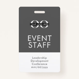 Event Staff ID Badge
