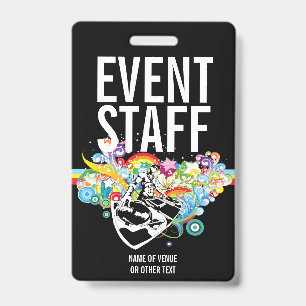 Event Staff Ideal For Concerts or Other Events Badge