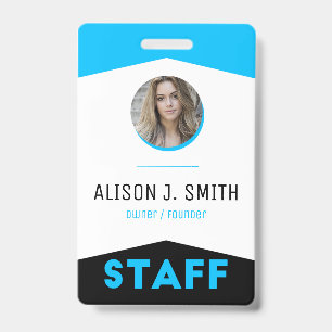 Event Staff Modern Badge