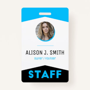 Event Staff Modern Badge