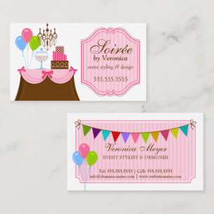 Event Stylist and Design Business Card