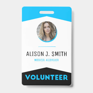 Event Volunteer Modern Badge