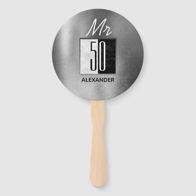 Éventail 50e anniversaire (Dos)