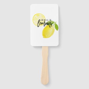 Éventail Amusement d'été de CITRON