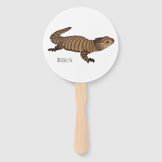 Éventail Armadillo girdled lizard (Devant)