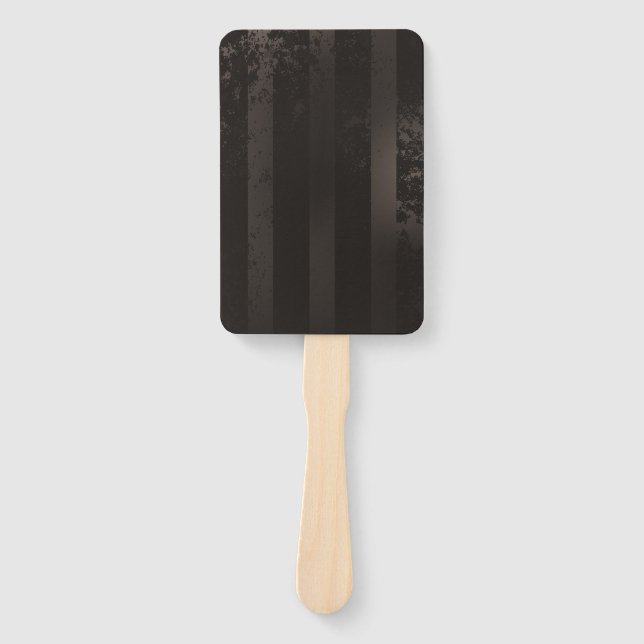 Éventail Arrière - plan brun rayé Steampunk (Devant)