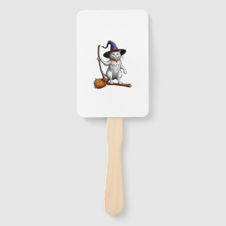 Éventail Assistant Chat Sorcière Halloween Amoureux de les 