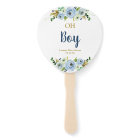 Baby shower floral garçon