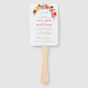 Éventail Baiser Français Fleurs de Raisin de Baie Douce Mar