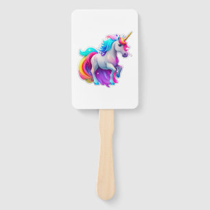 Éventail Beau Sticker Unicorn 2