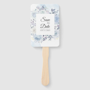 Éventail Belle Fleur pour les Fêtes de Mariage Spéciales