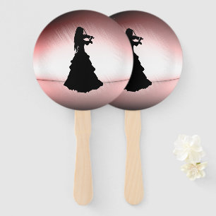 Éventail Belle Gitane Joue du Violon