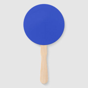 Éventail Bleu bleu (couleur solide)